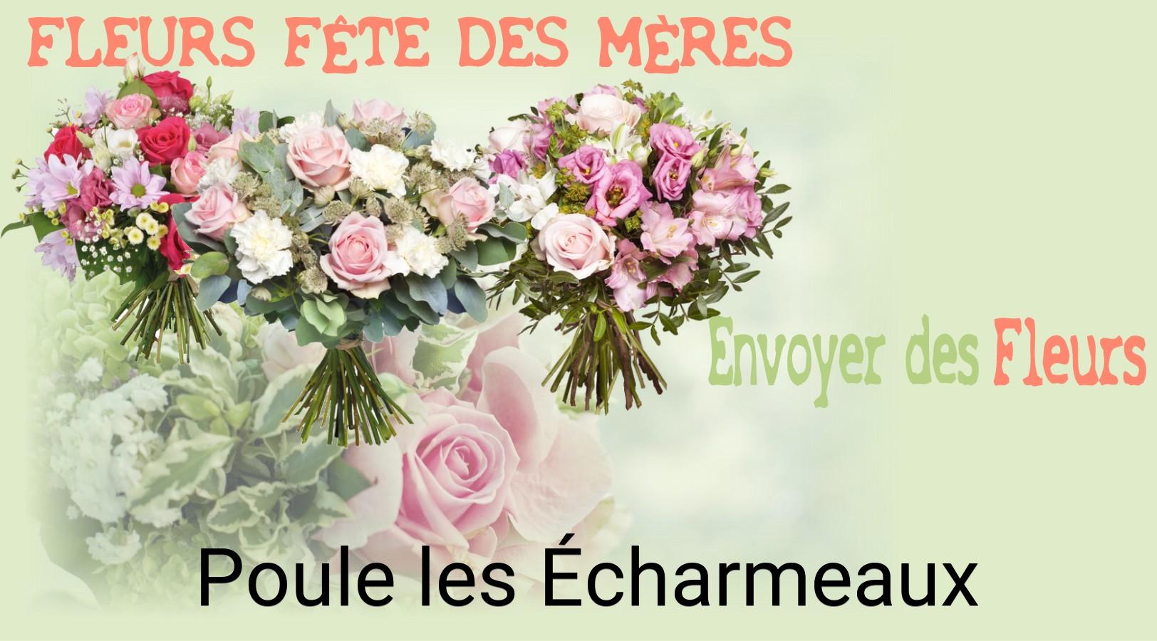 Bouquet de Fête des Mères livré à Poule-les-Écharmeaux